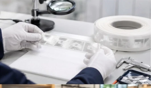 RFID label inspection and product checking process